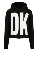 Mikina | Cropped Fit DKNY Kids černá